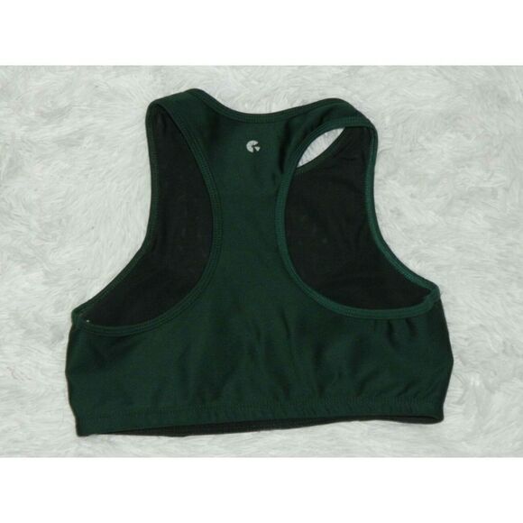 Carbon 38 Ghost Flower Mesh Sports Bra Green Black‎ - Picture 5 of 5